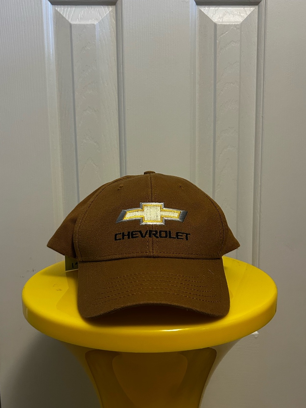 Brown Chevrolet Hat